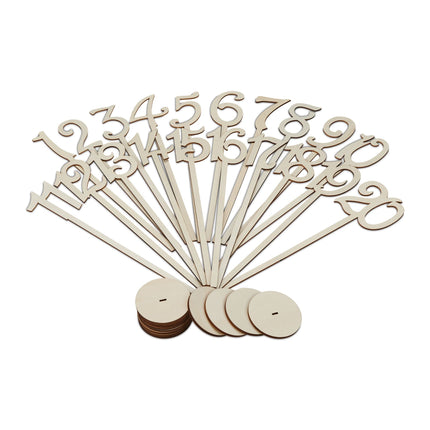 Table number wedding 1-20