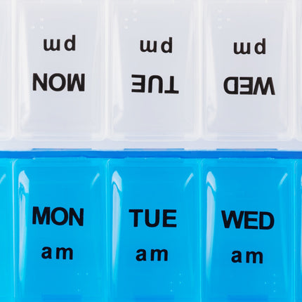 Tablet Box 7 days 2 compartments English