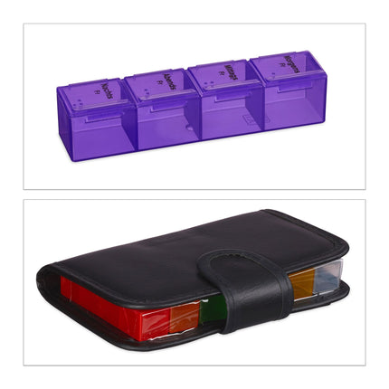 Tablettenbox 7 Tage mit Beutel