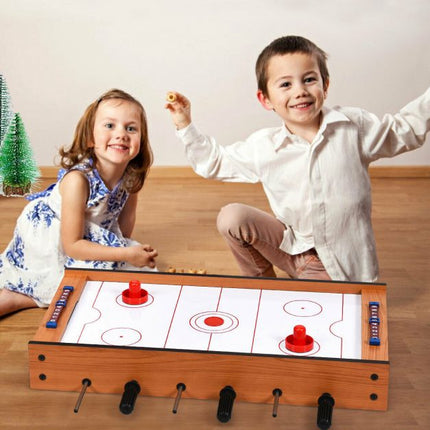 Tischkicker und Airhockey 2-in-1-Spielset