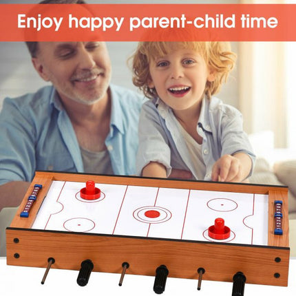 Tischkicker und Airhockey 2-in-1-Spielset
