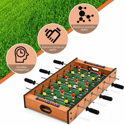 Tischkicker und Airhockey 2-in-1-Spielset