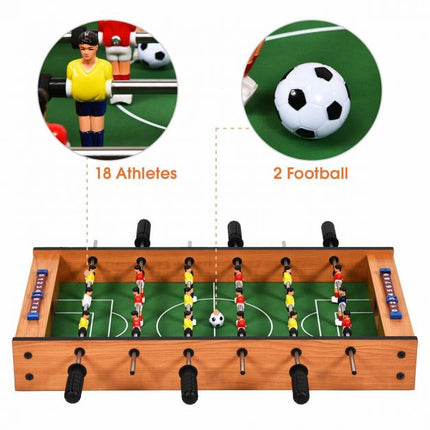 Tischkicker und Airhockey 2-in-1-Spielset