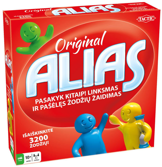 Taktisches Brettspiel Alias (in litauischer Sprache)