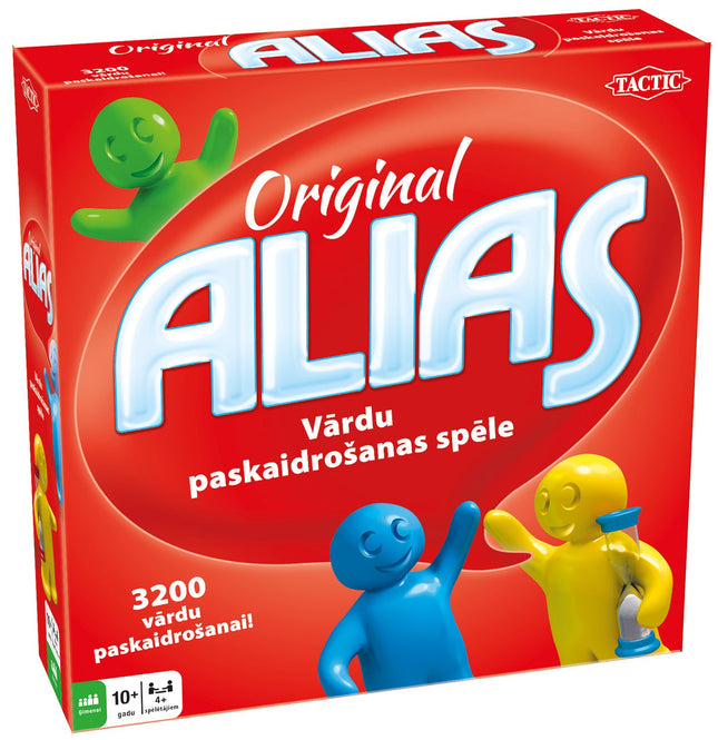 Tactic Brettspiel Alias Original (auf Lettisch)