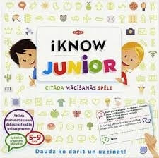 Tactic Board Game Iknow Junior (In Latvian Lang.)