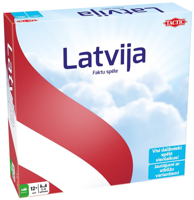 Taktisches Brettspiel „Lettland“ (auf Lettisch)