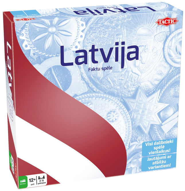 Taktisches Brettspiel „Lettland“ (auf Lettisch)