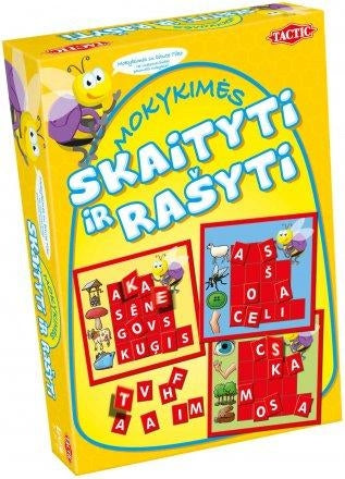 Taktisches Brettspiel: Lass uns Wörter lernen (in litauischer Sprache)