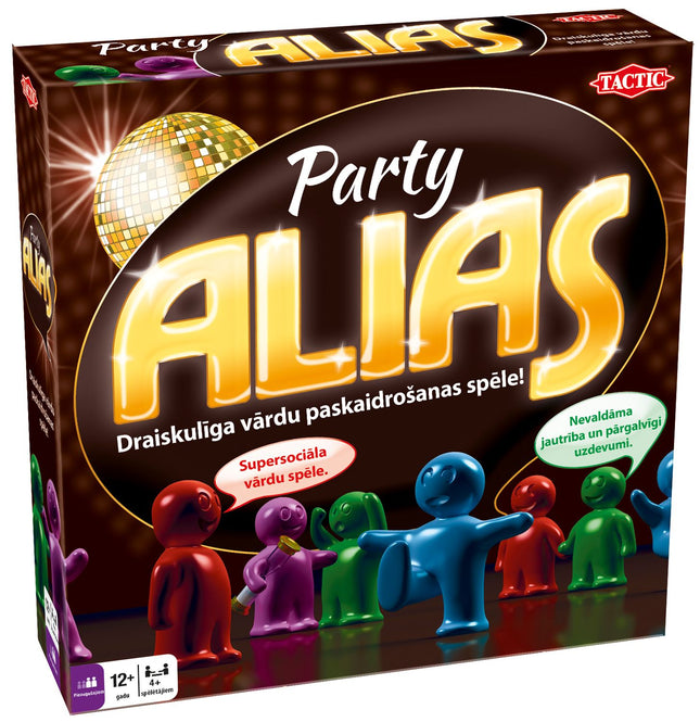 Taktisches Brettspiel Party Alias (Auf Lettisch)