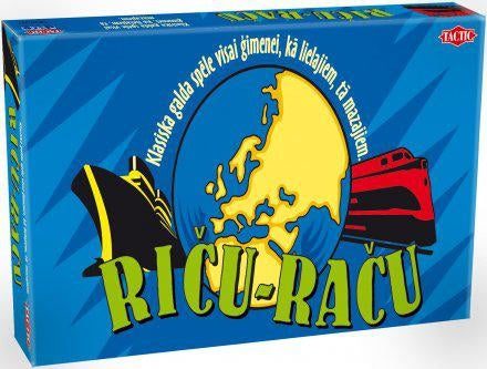 Taktik-Brettspiel Ricu Racu (auf Lettisch)