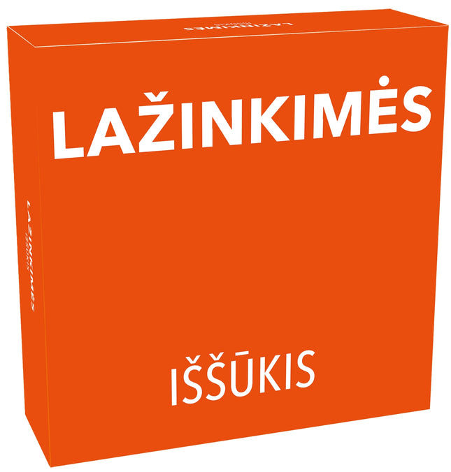 Taktisches Brettspiel: Willst du wetten? (Litauische Sprache)