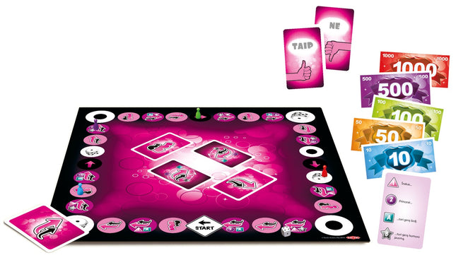 Taktisches Brettspiel Wollen wir wetten? Party (auf Litauisch)