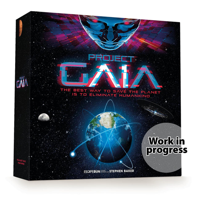 Tactic Boardgame Escape Run: Project Gaia (In Lithuanian Lang.)