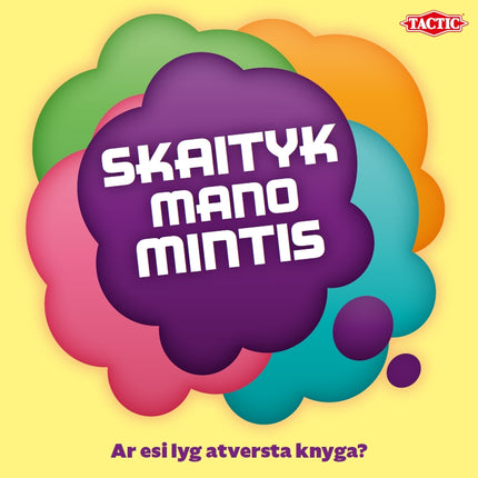 Tactic desková hra Read My Mind (v litevštině)