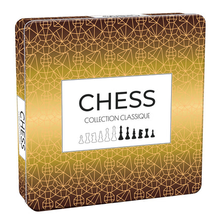 Tactic Game Chess Tin Box