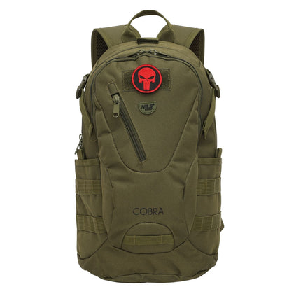 Taktický batoh, 25L, zelený, odolný design
