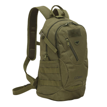 Taktický batoh, 25L, zelený, odolný design