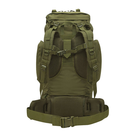 Tactical Backpack, Eagle Green, 70L Capacity