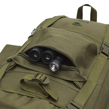 Tactical Backpack, Eagle Green, 70L Capacity