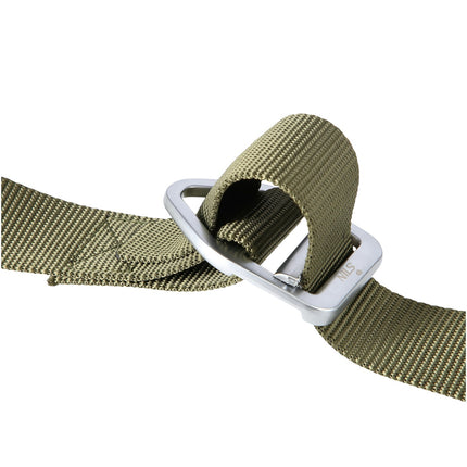 Taktický opasek, 125cm, odolný nylon, zelený