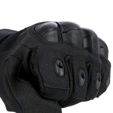 Taktische Handschuhe, Schwarz, Groß, Robuster Schutz