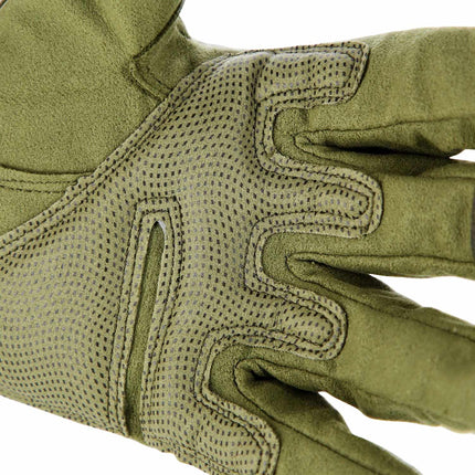 Taktische Handschuhe, grün, Größe L, strapazierfähiges Material