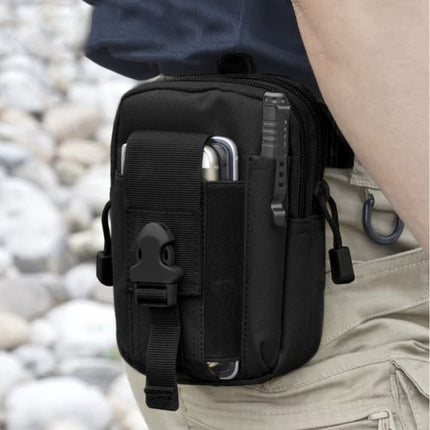 Taktische Gürteltasche + Gürtel schwarz Trizand 24321