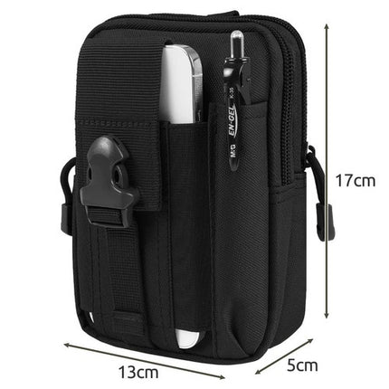 Taktische Gürteltasche + Gürtel schwarz Trizand 24321