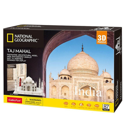 Taj Mahal 3D Puzzle für Erwachsene und Kinder, lehrreicher Spaß