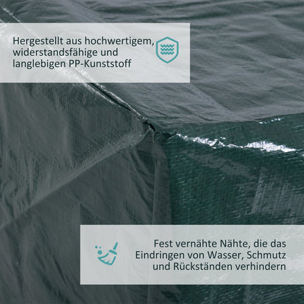 Wasserdichte UV-beständige Gartenmöbelabdeckung, 235x190x90cm
