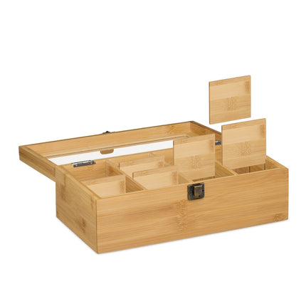 Teebox mit 10 Fächern