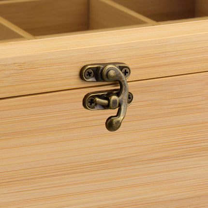 Tea box with 12 compartments