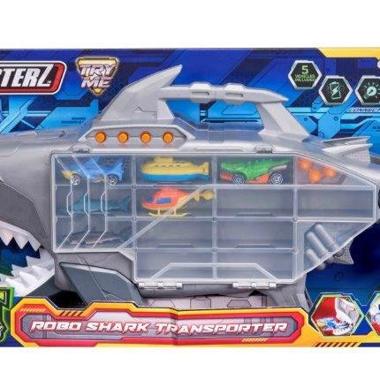 Teamsterz Beast Machines Transporter Robo Shark, 60Cm