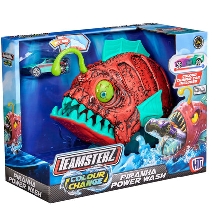 Teamsterz Farbwechsel-Spielset Piranha-Waschanlage
