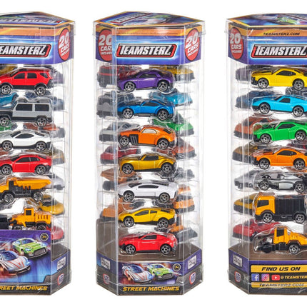 Teamsterz Die-Cast Cars Models Set, 7Cm, 20Pcs