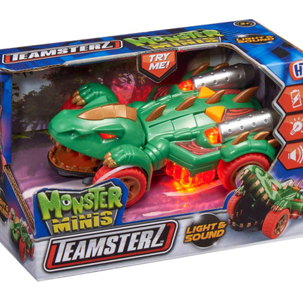 Teamsterz Mighty Machine auto Dino se světlem a zvukem, 12,5 cm