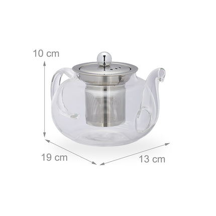 Teapot with strainer 600 ml