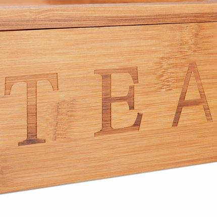 Teask in bamboo 9 compartments
