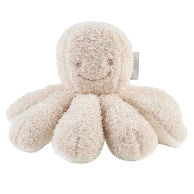 Teddy-Oktopus-Plüschtier, Beige, Weich und Kuschelig