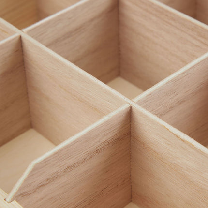 Tedosa en bois 9 compartiments