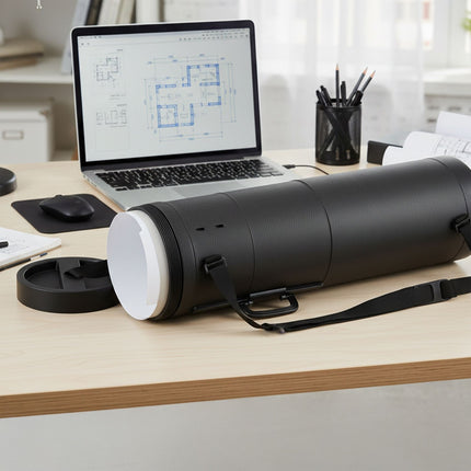 Telescopic Poster Roll with Handle and Strap