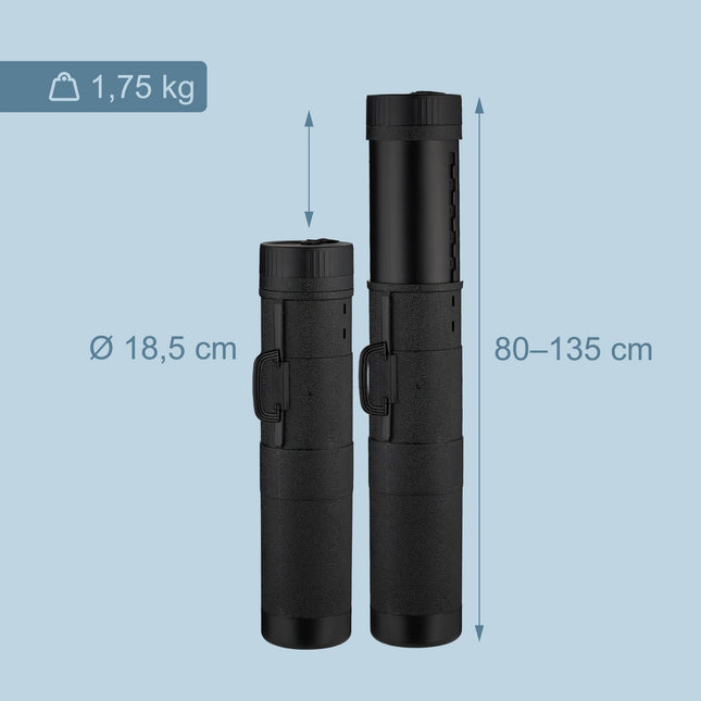 Telescopic Poster Roll with Handle and Strap