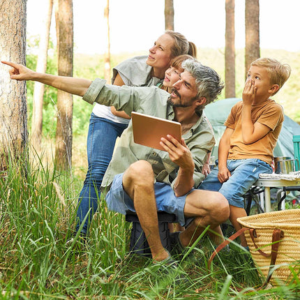 Telescopic camping chair