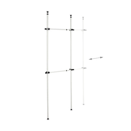 Telescopic open closet