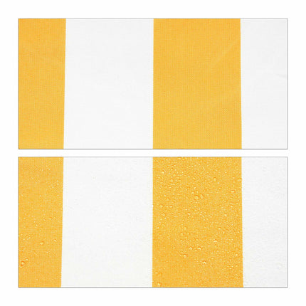 Telescopic roof Yellow/White