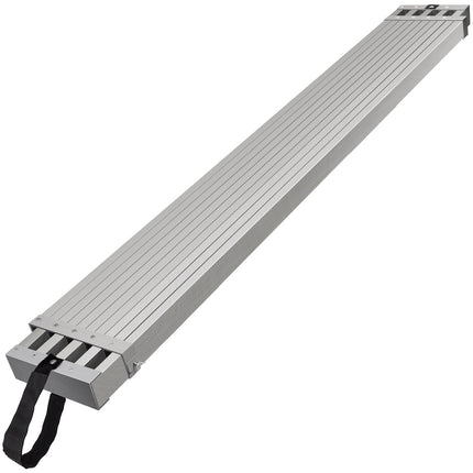 Telescoping Aluminum Scaffold Plank, 6–9 Ft, 500 Lb Capacity