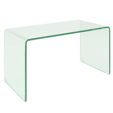 Salontafel in U-vorm van gehard glas – 81,5 x 42 x 40 cm