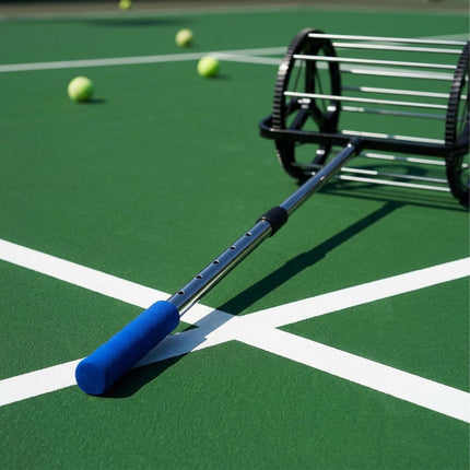 Tennisball-Sammelroller, Teleskopstiel aus Metall
