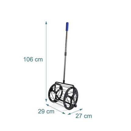 Tennisball-Sammelroller, Teleskopstiel aus Metall